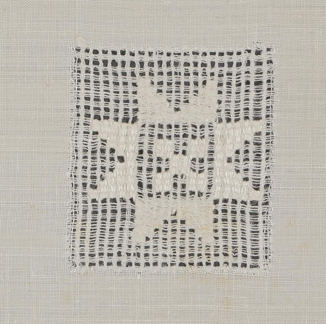 1969.1162 Towel, detail 14