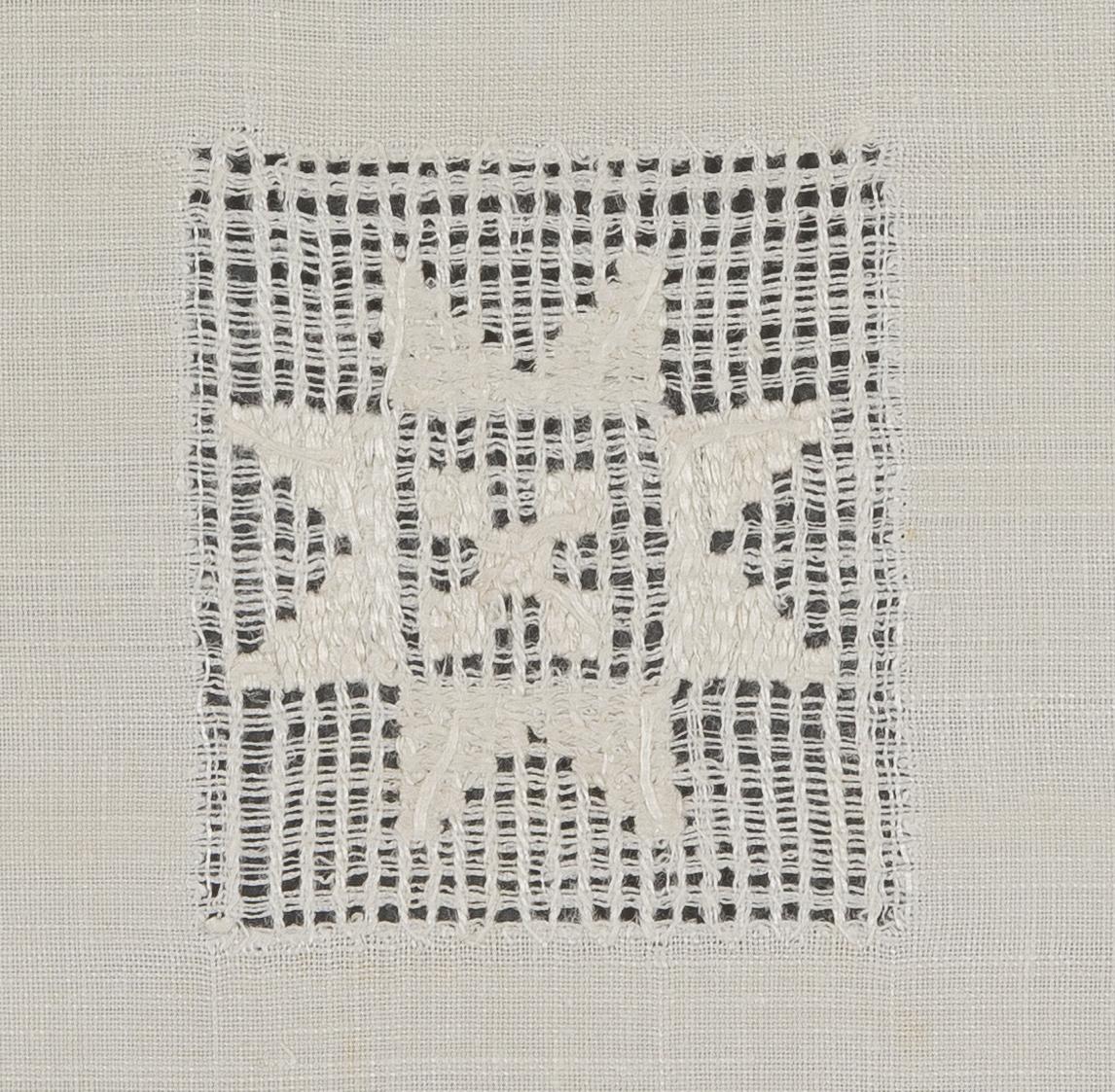 1969.1162 Towel, reverse, detail 14