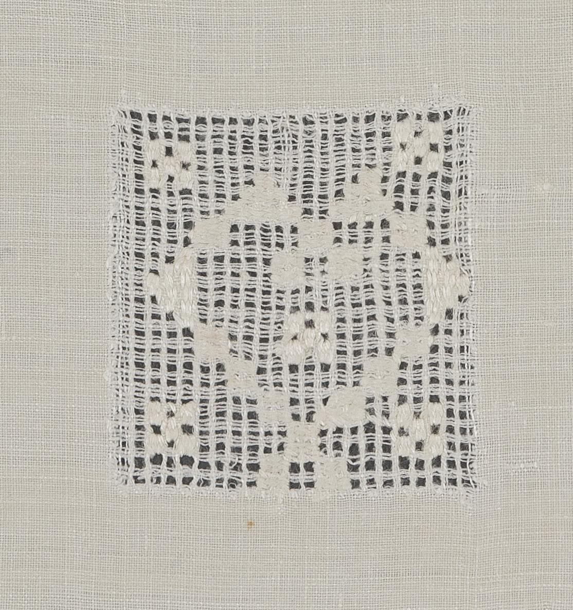 1969.1162 Towel, detail 3