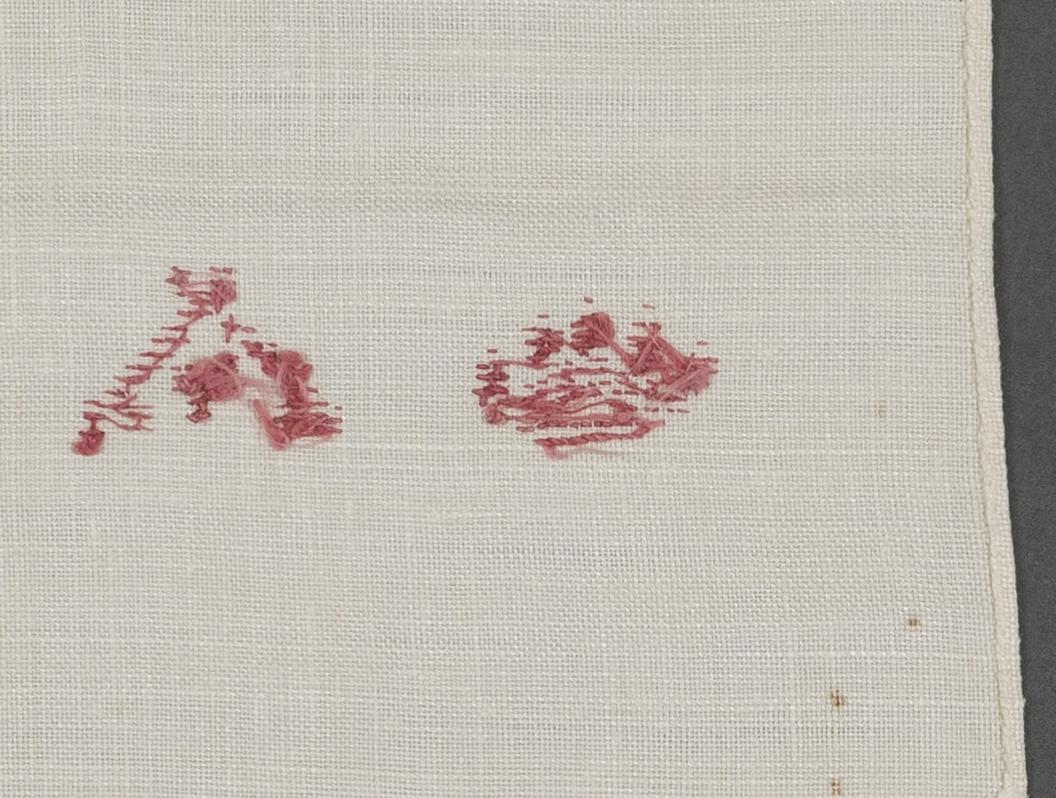 1969.1162 Towel, reverse, detail 18
