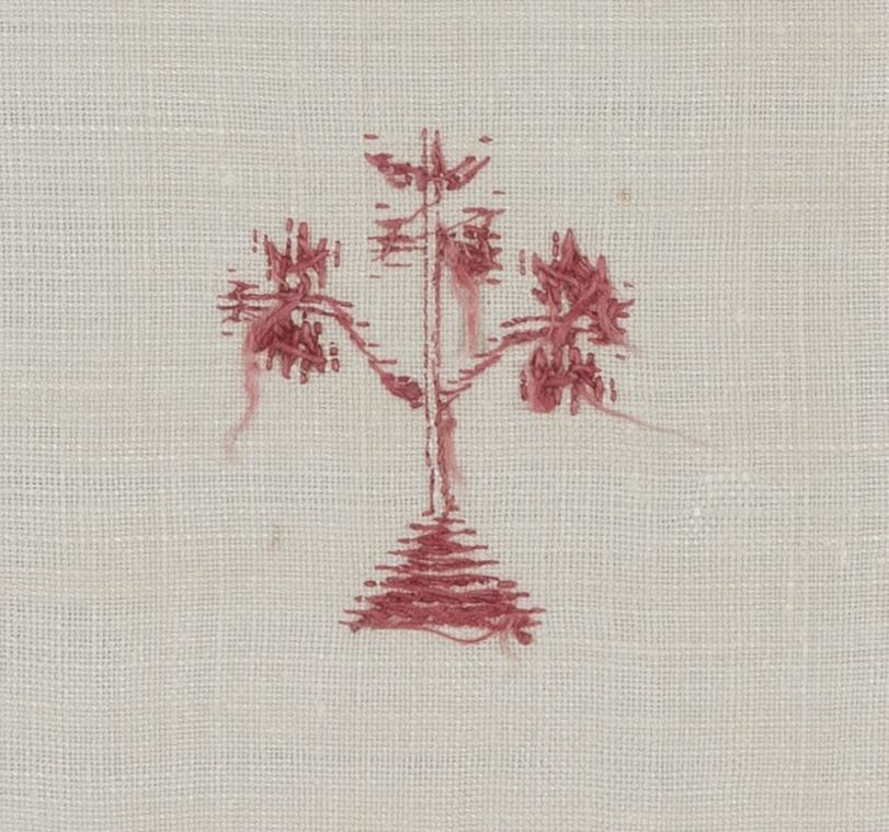 1969.1162 Towel, reverse, detail 22