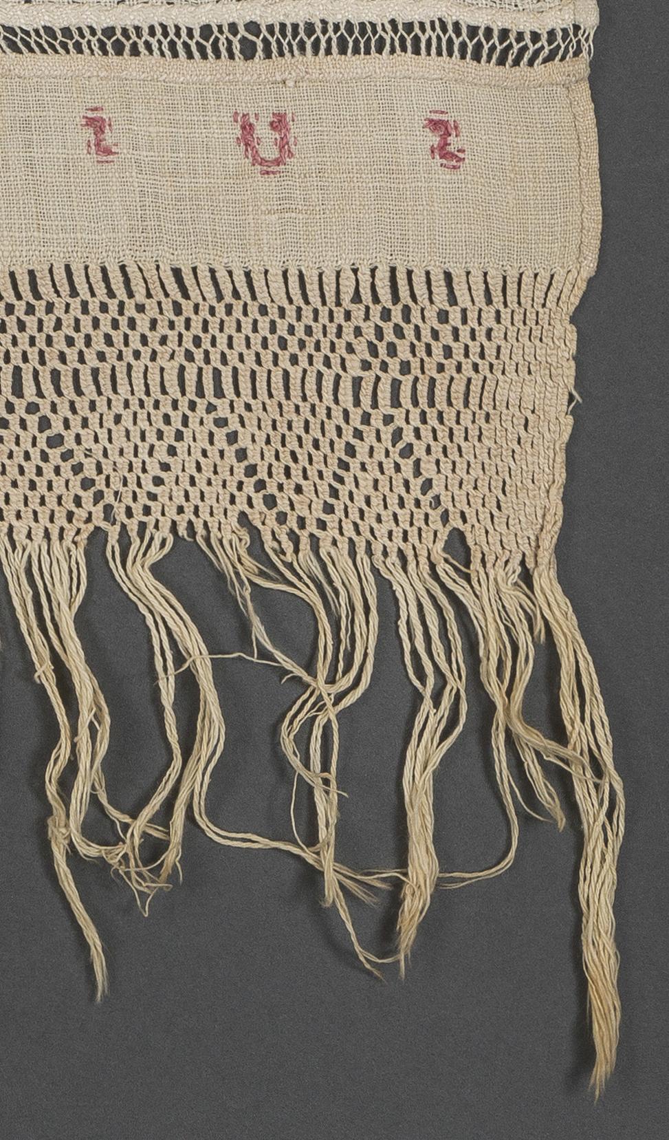 1969.1163 Towel, reverse, detail 8