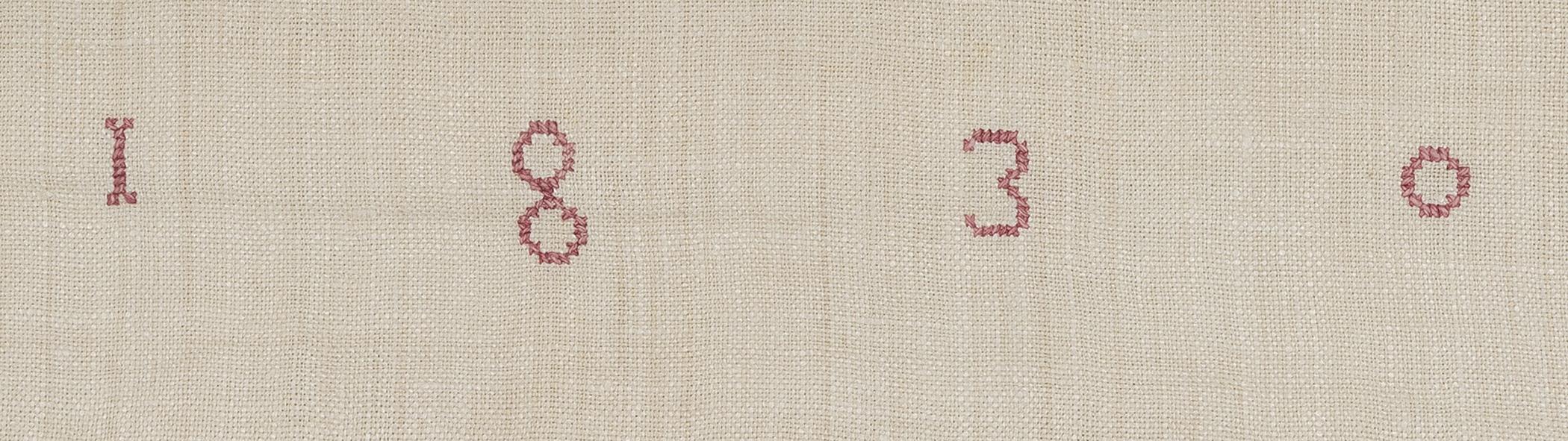 1969.1163 Towel, detail 3