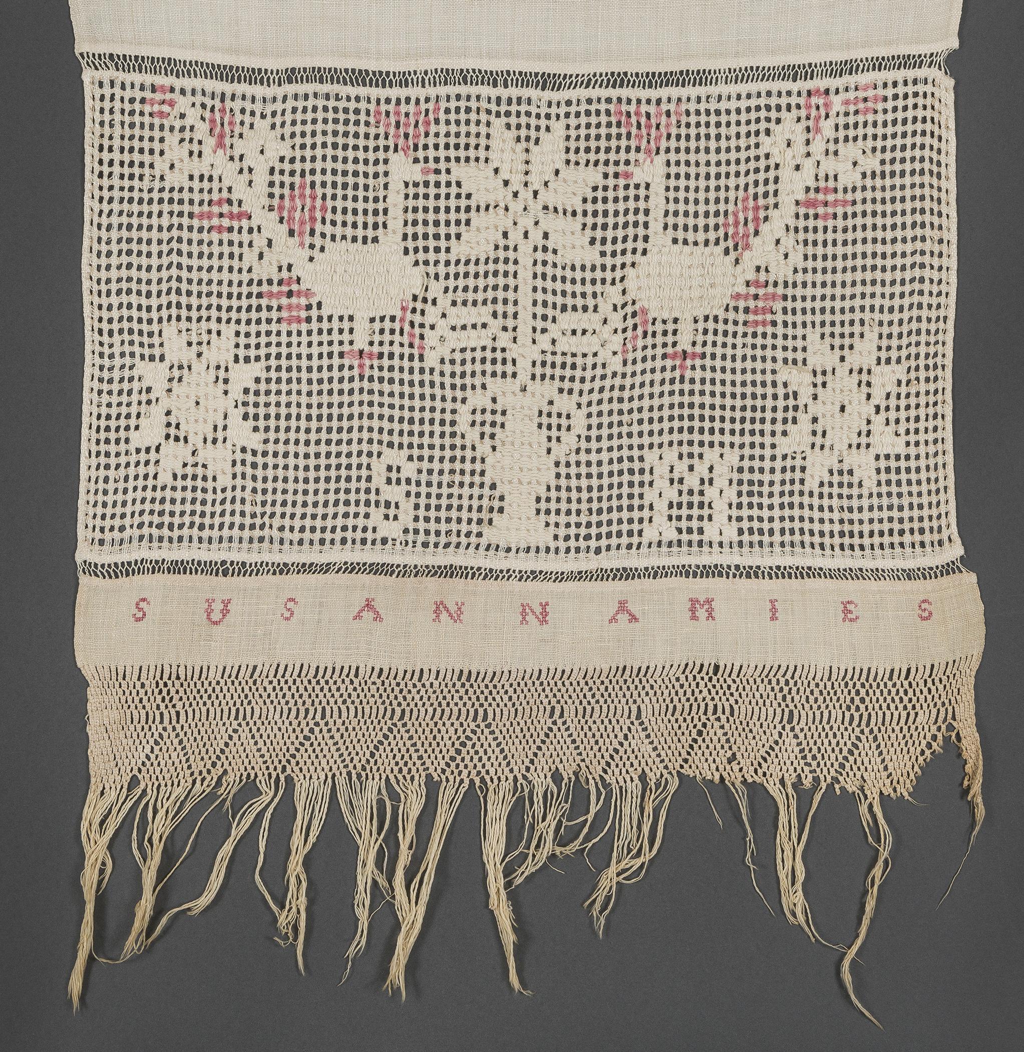 1969.1163 Towel, detail 4