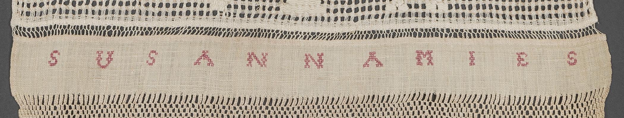 1969.1163 Towel, detail 8