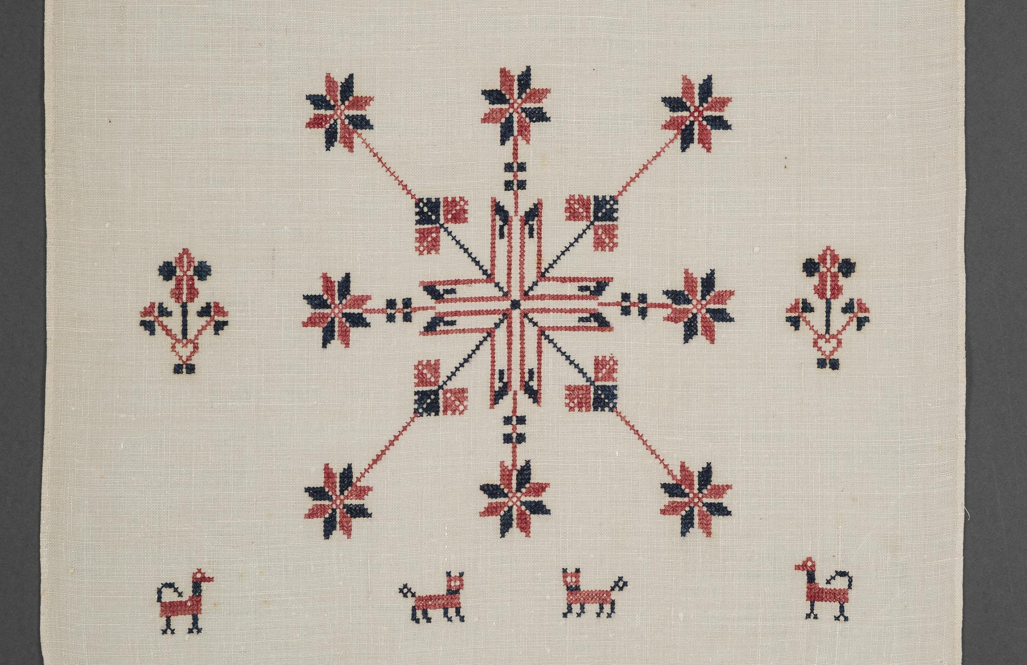 1969.1164 Towel, detail 18