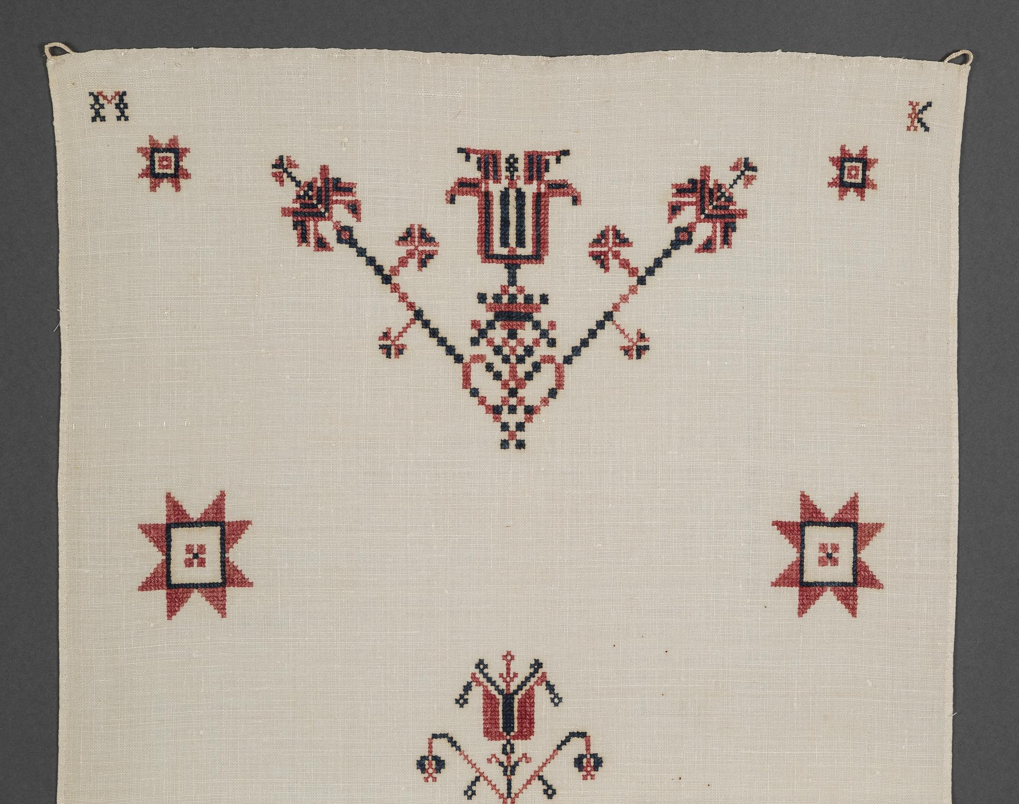 1969.1164 Towel, detail 1