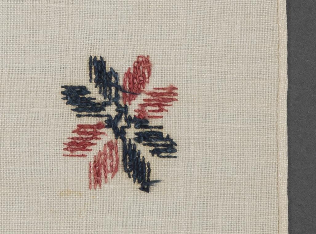 1969.1164 Towel, reverse, detail 9