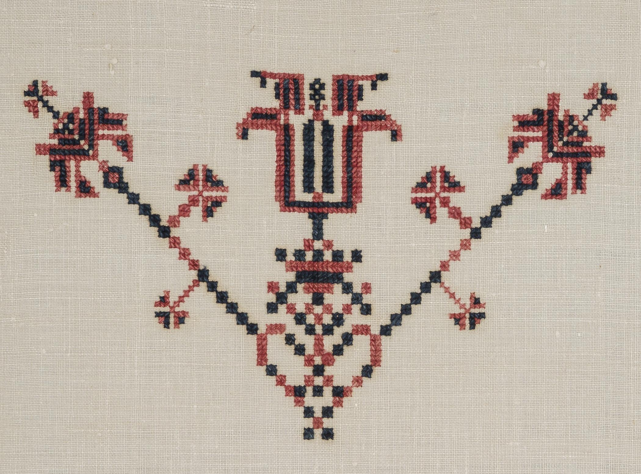 1969.1164 Towel, detail 3