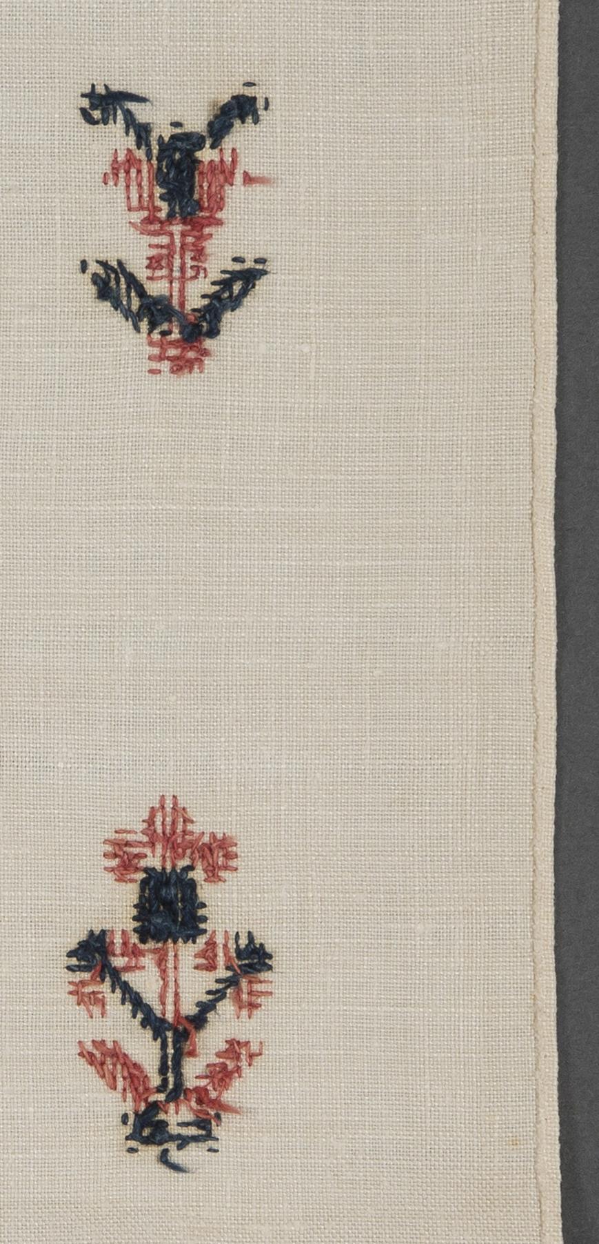 1969.1164 Towel, reverse, detail 12