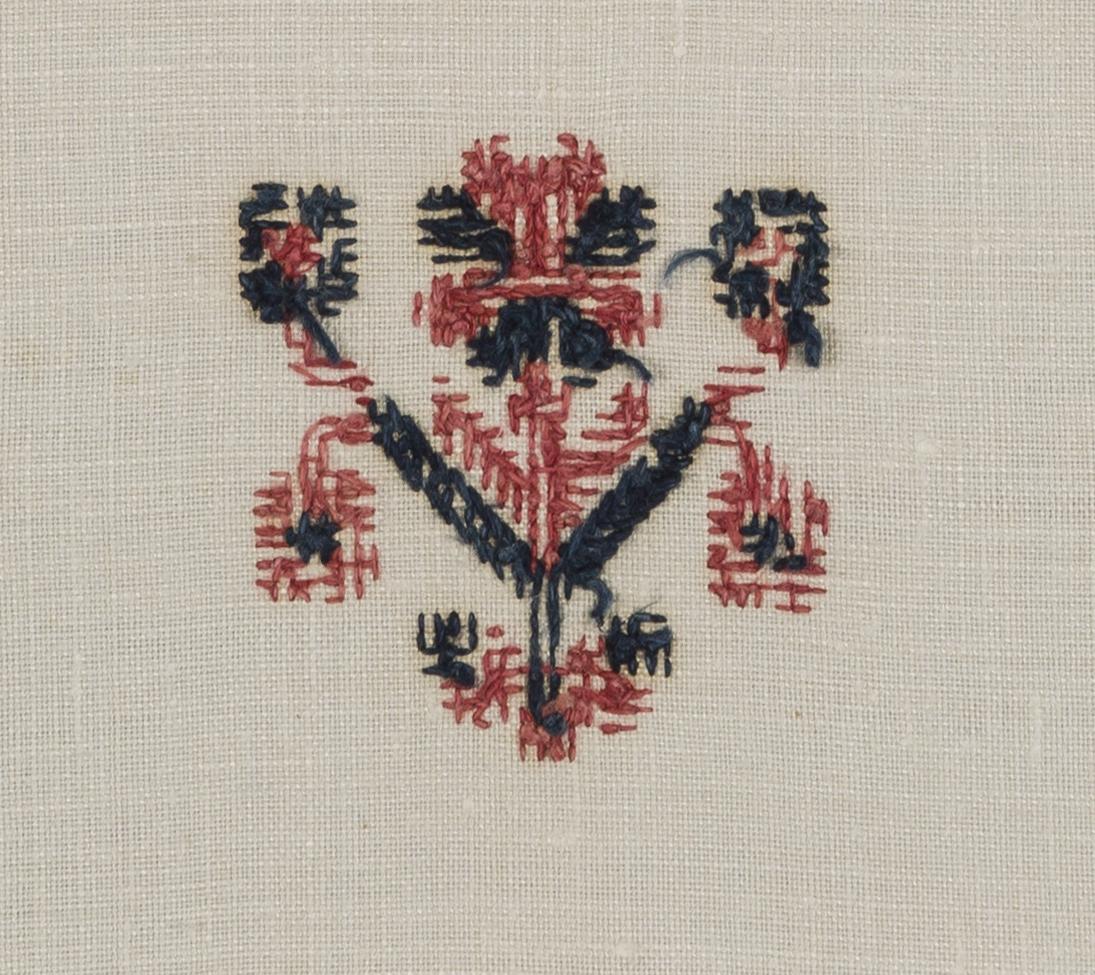 1969.1164 Towel, reverse, detail 16