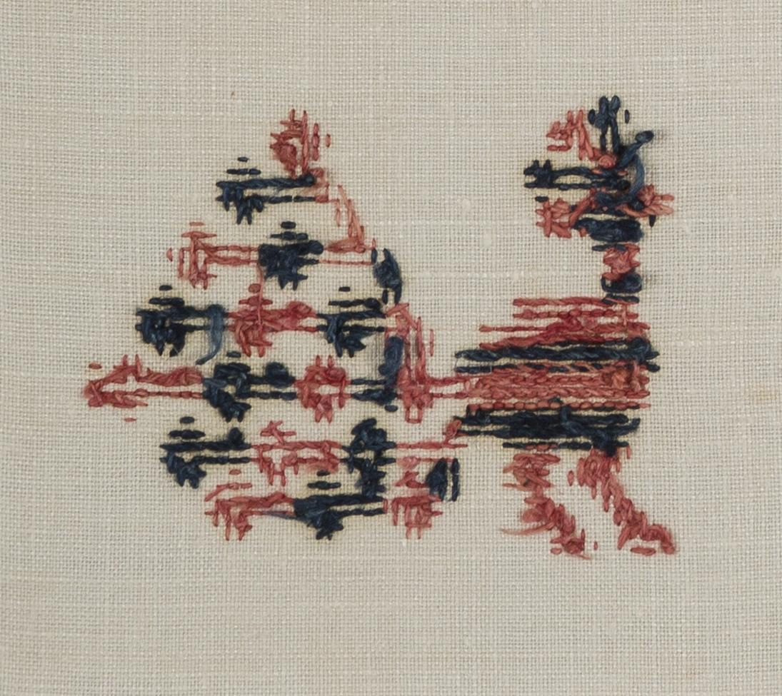 1969.1164 Towel, reverse, detail 17