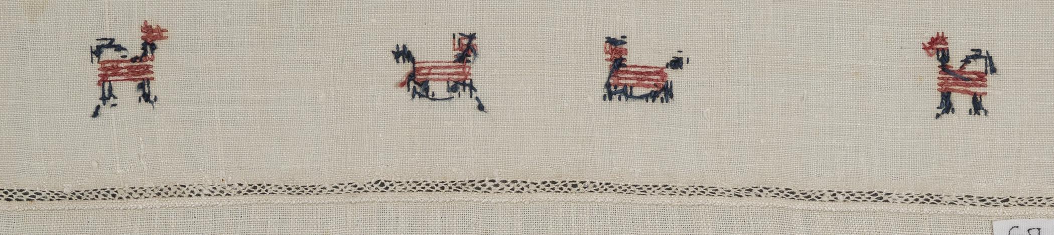 1969.1164 Towel, reverse, detail 23