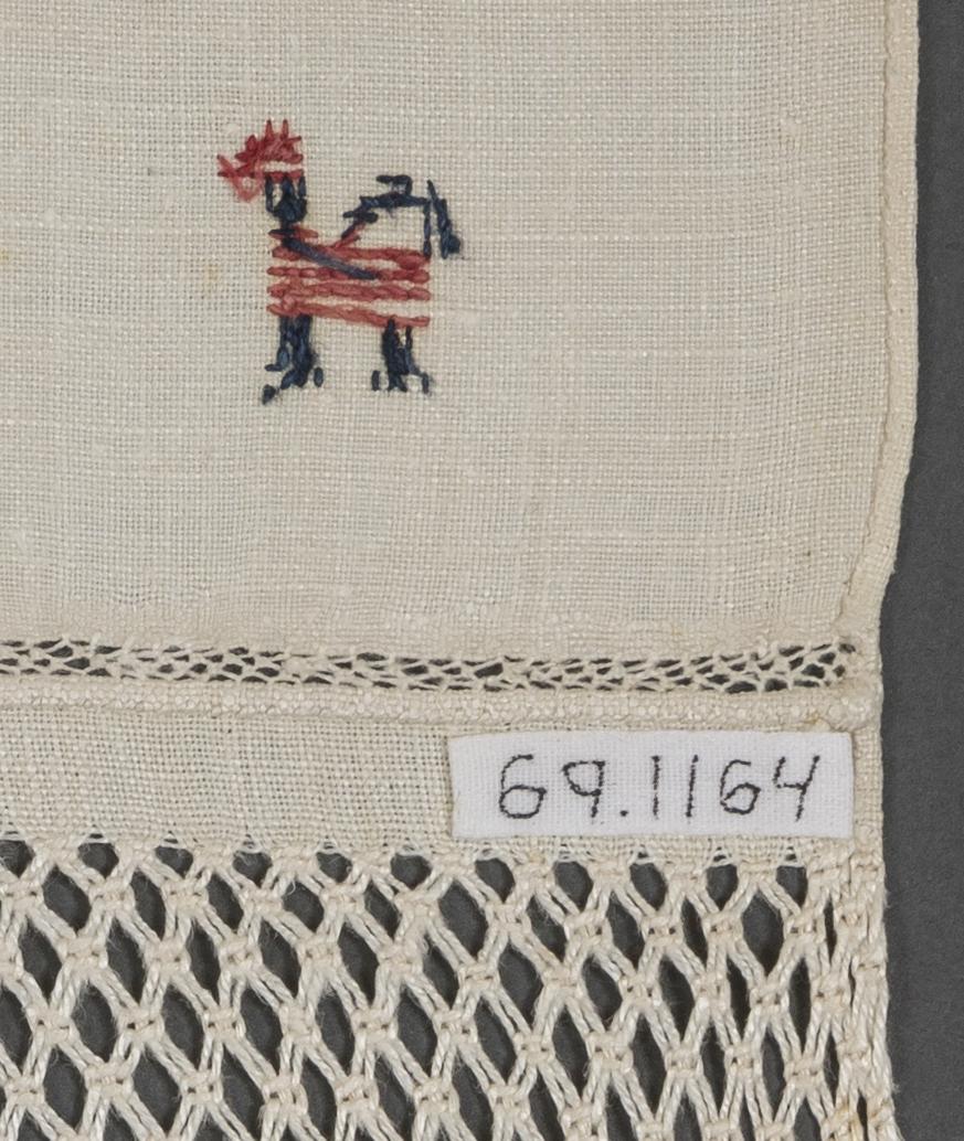1969.1164 Towel, reverse, detail 24