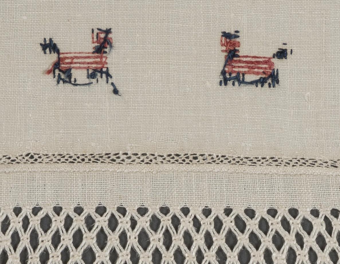 1969.1164 Towel, reverse, detail 25