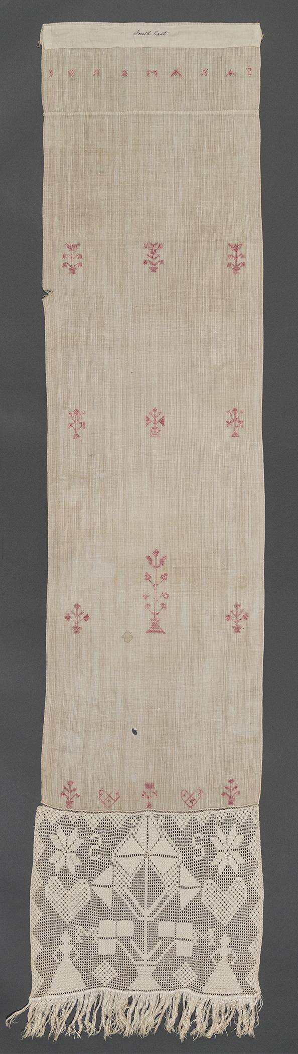 1969.1165 Towel, view 2, reverse