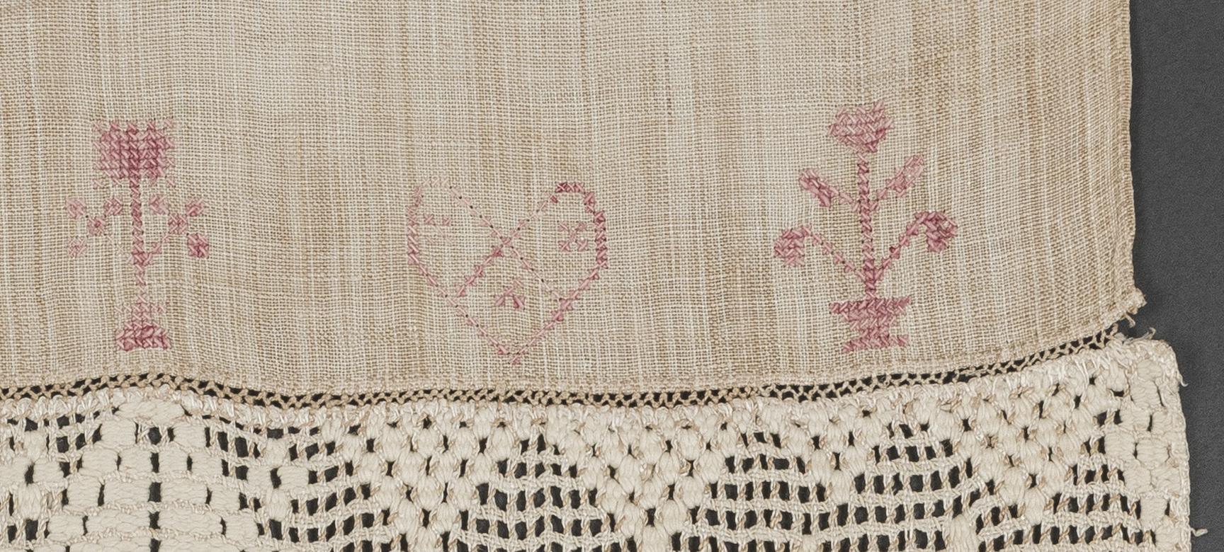 1969.1165 Towel, detail 20