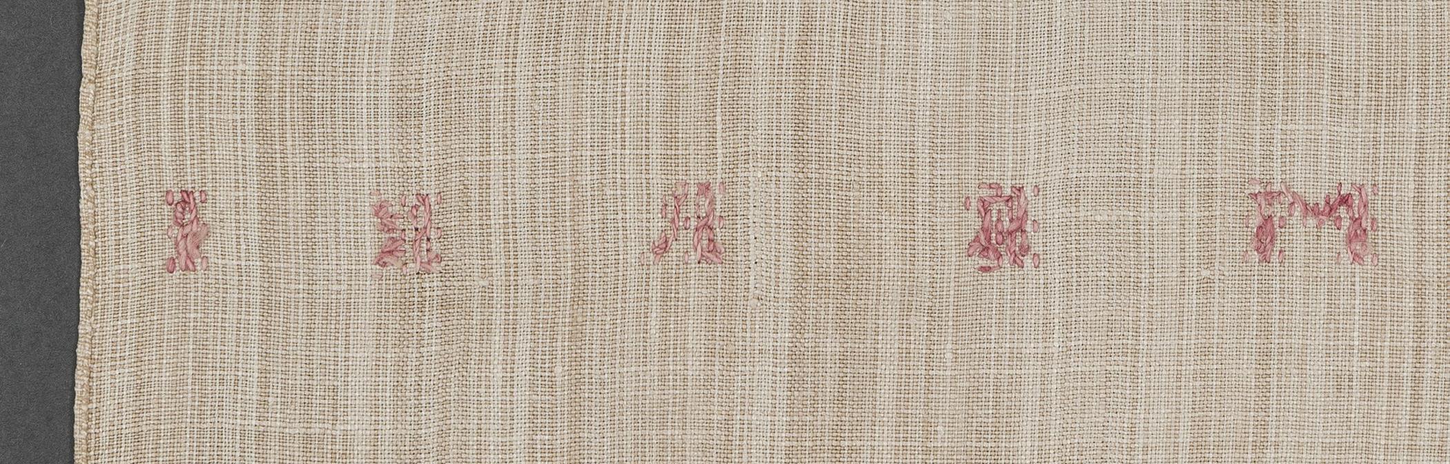 1969.1165 Towel, reverse, detail 4