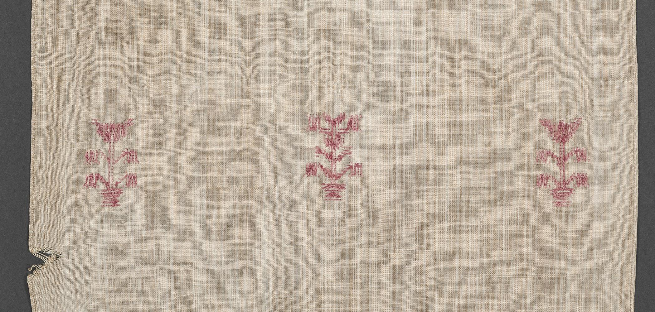 1969.1165 Towel, reverse, detail 6
