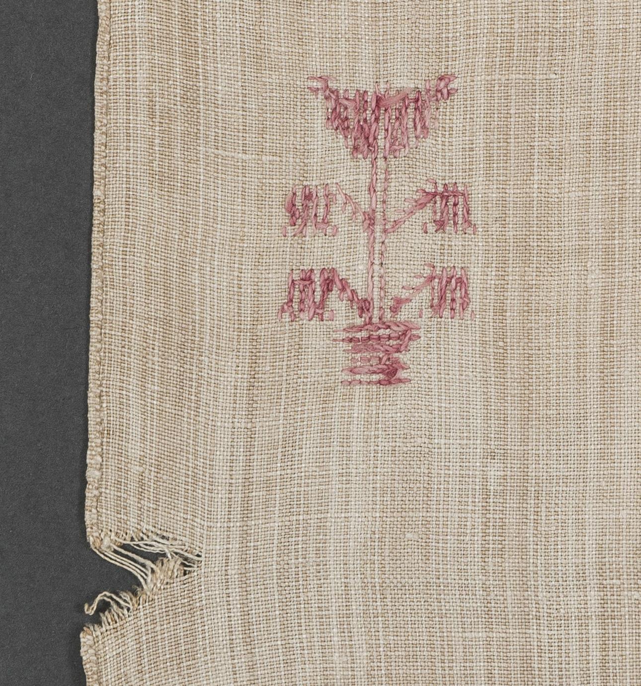 1969.1165 Towel, reverse, detail 9