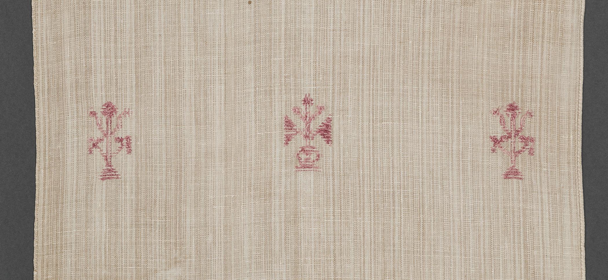1969.1165 Towel, reverse, detail 10