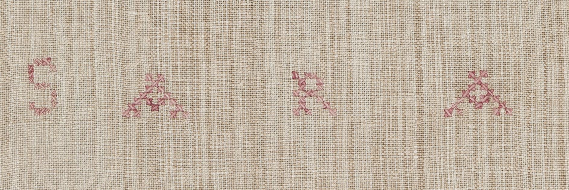 1969.1165 Towel, detail 3