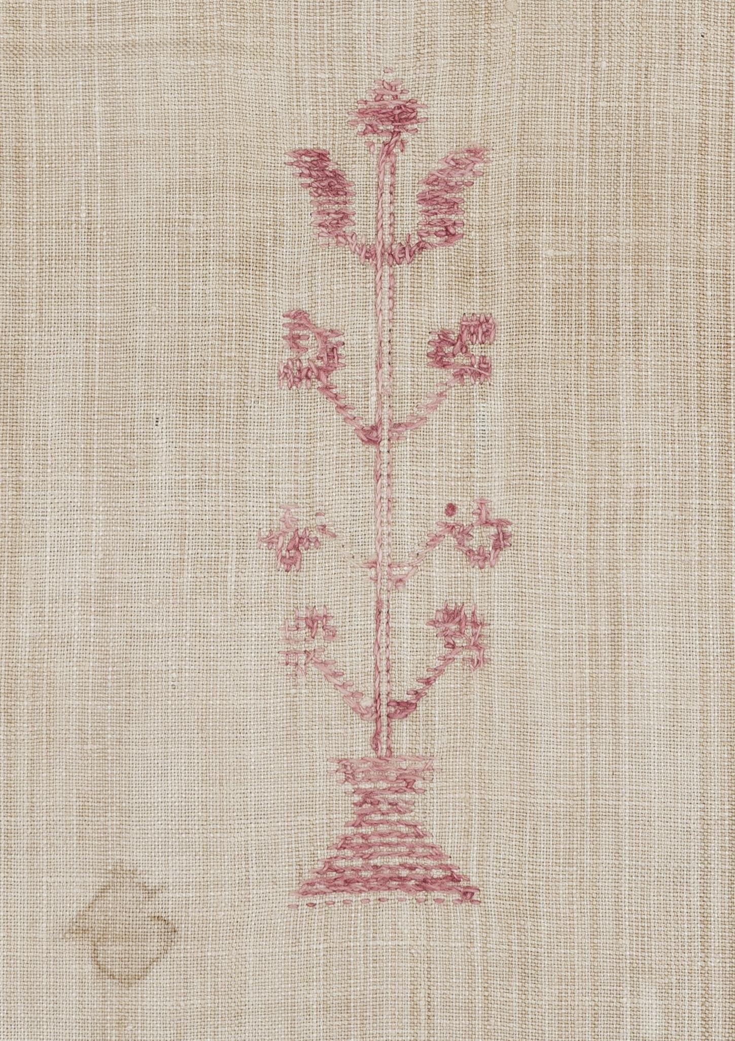 1969.1165 Towel, reverse, detail 16
