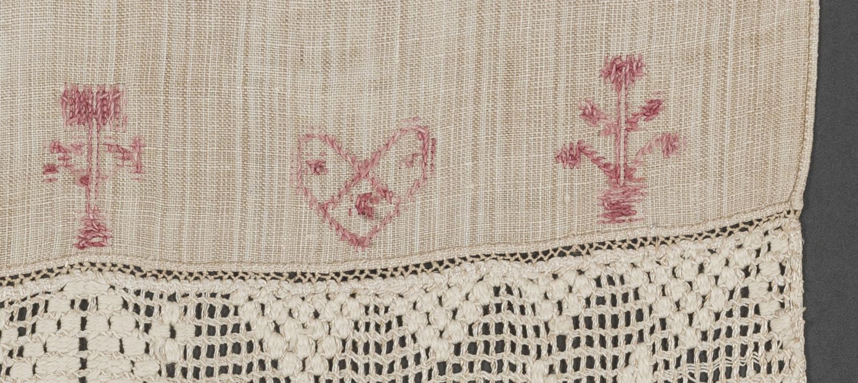 1969.1165 Towel, reverse, detail 19