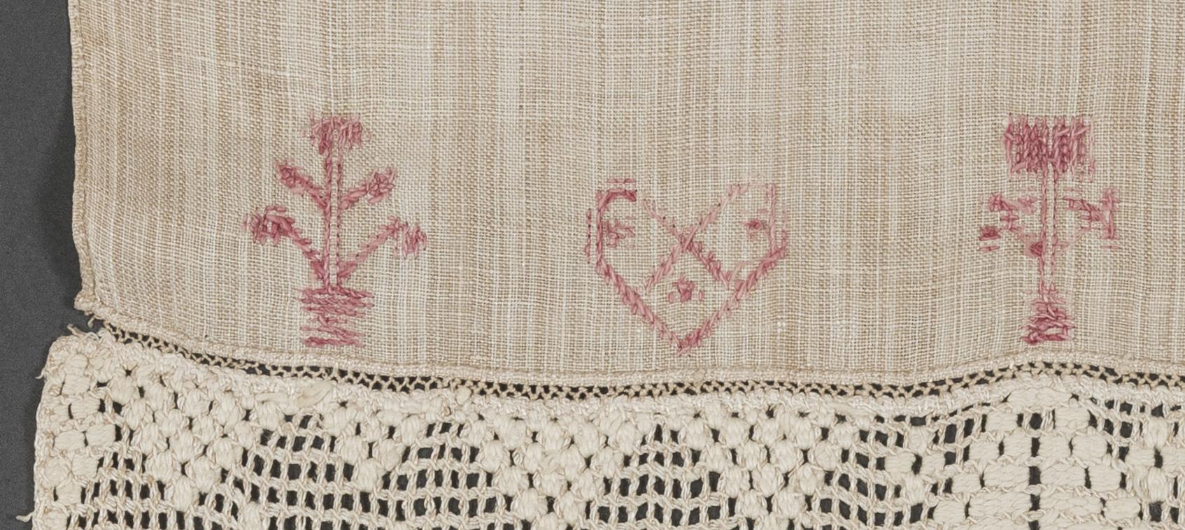 1969.1165 Towel, reverse, detail 20