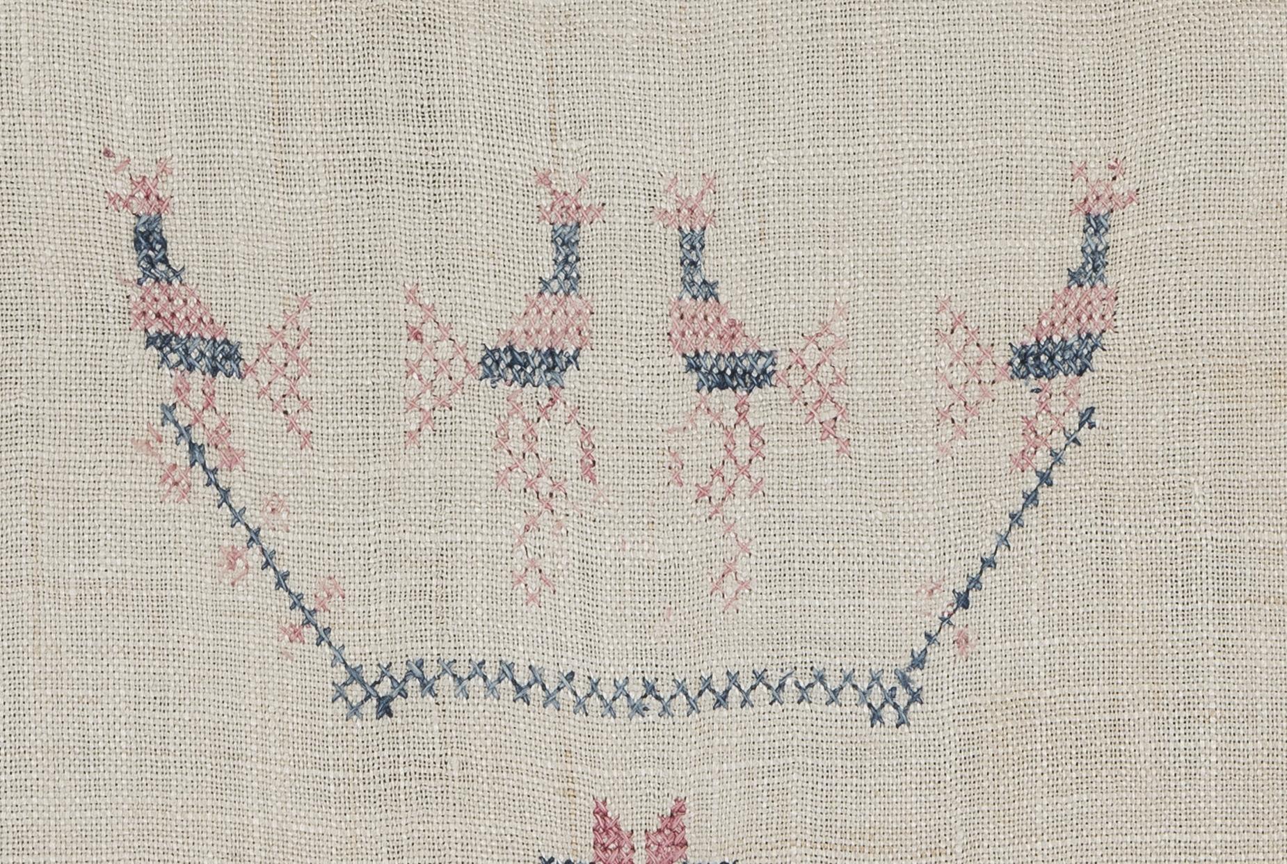 1969.1166 Towel, detail 9