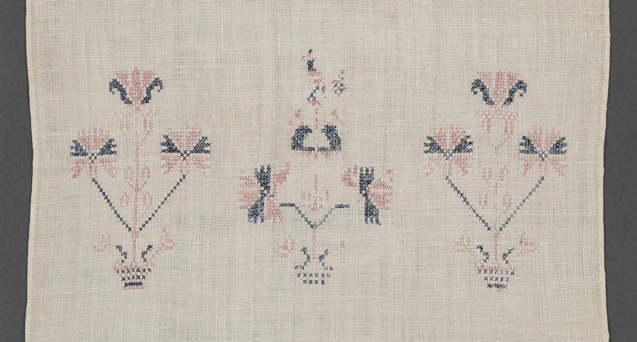 1969.1166 Towel, detail 16