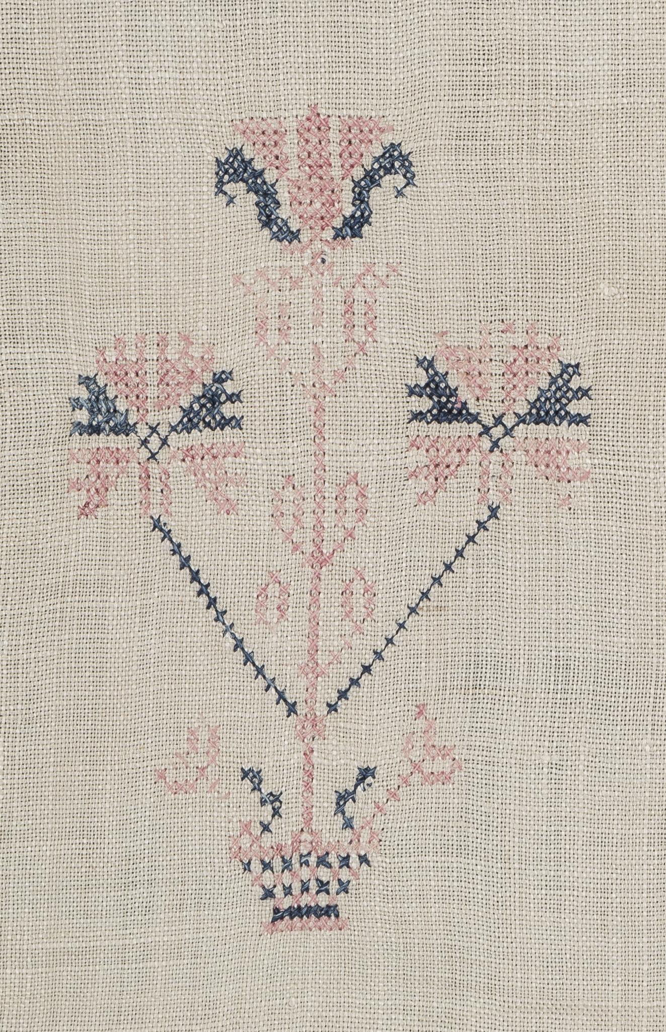 1969.1166 Towel, detail 17