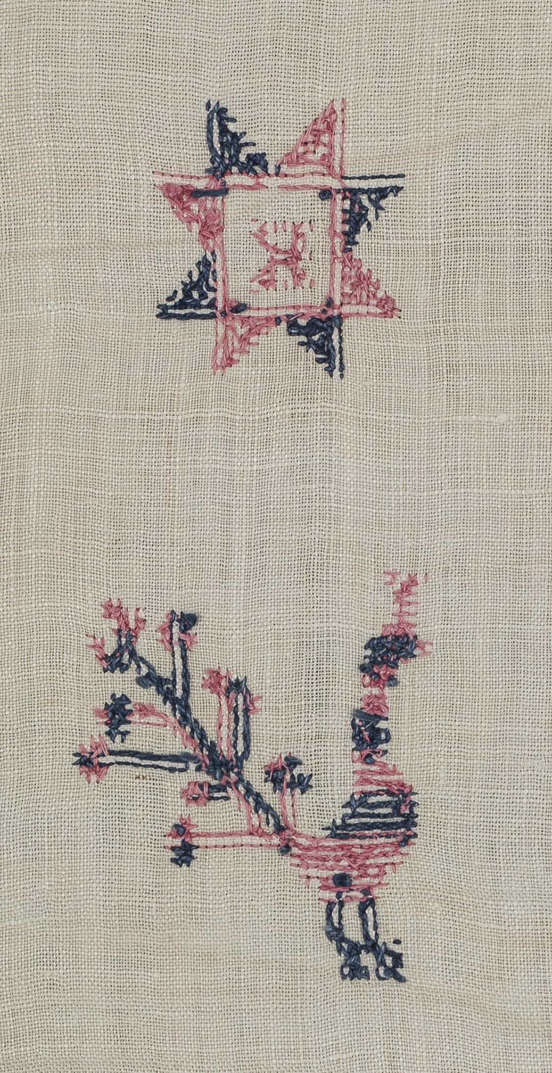 1969.1166 Towel, reverse, detail 4