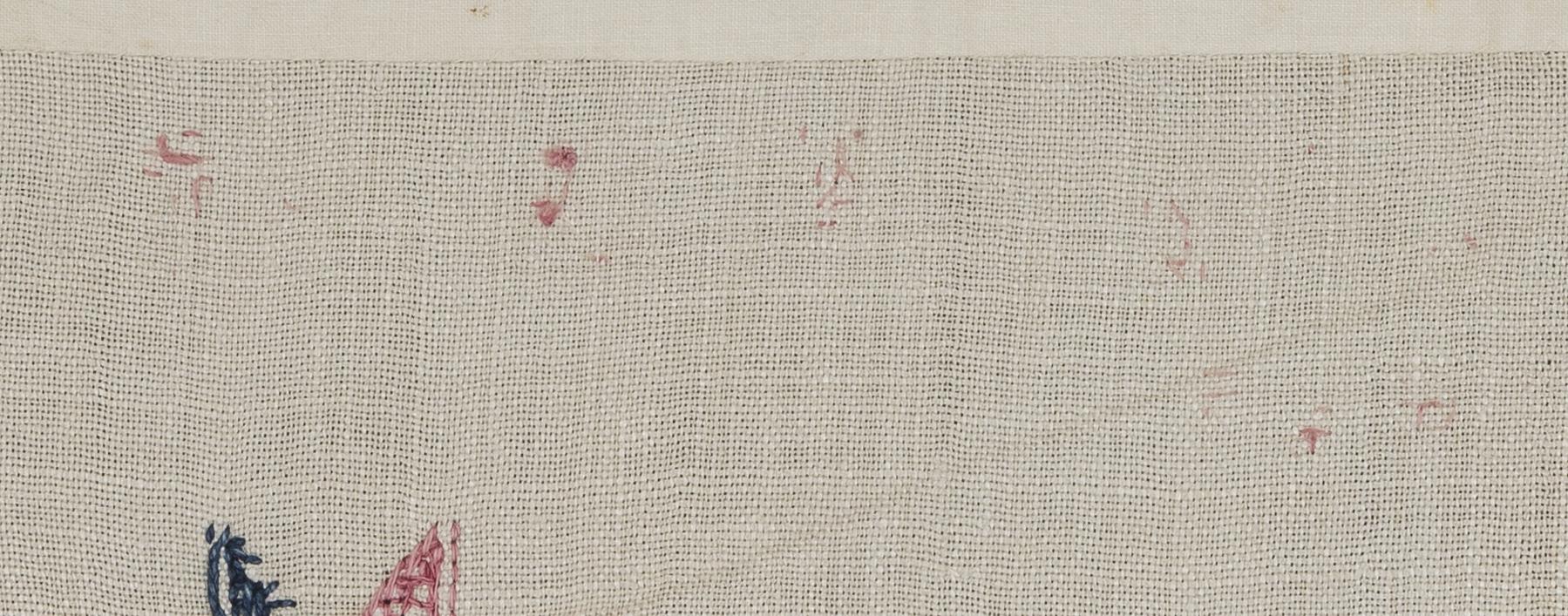 1969.1166 Towel, reverse, detail 5