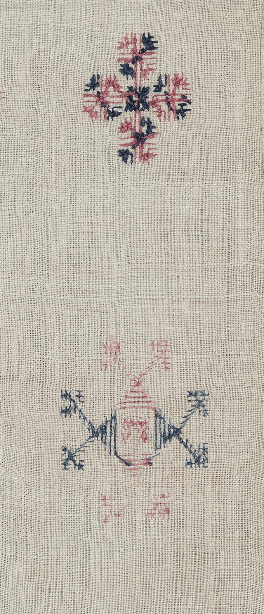 1969.1166 Towel, reverse, detail 8