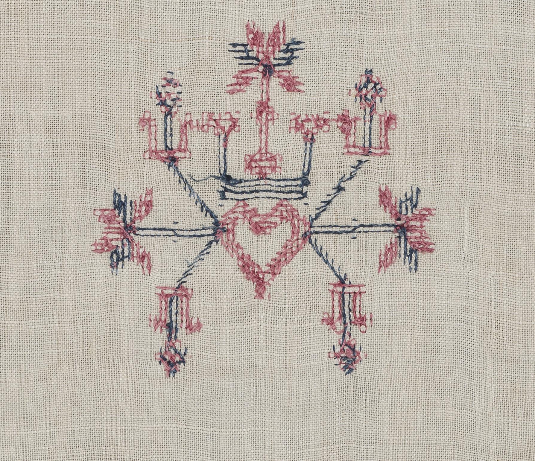 1969.1166 Towel, reverse, detail 10