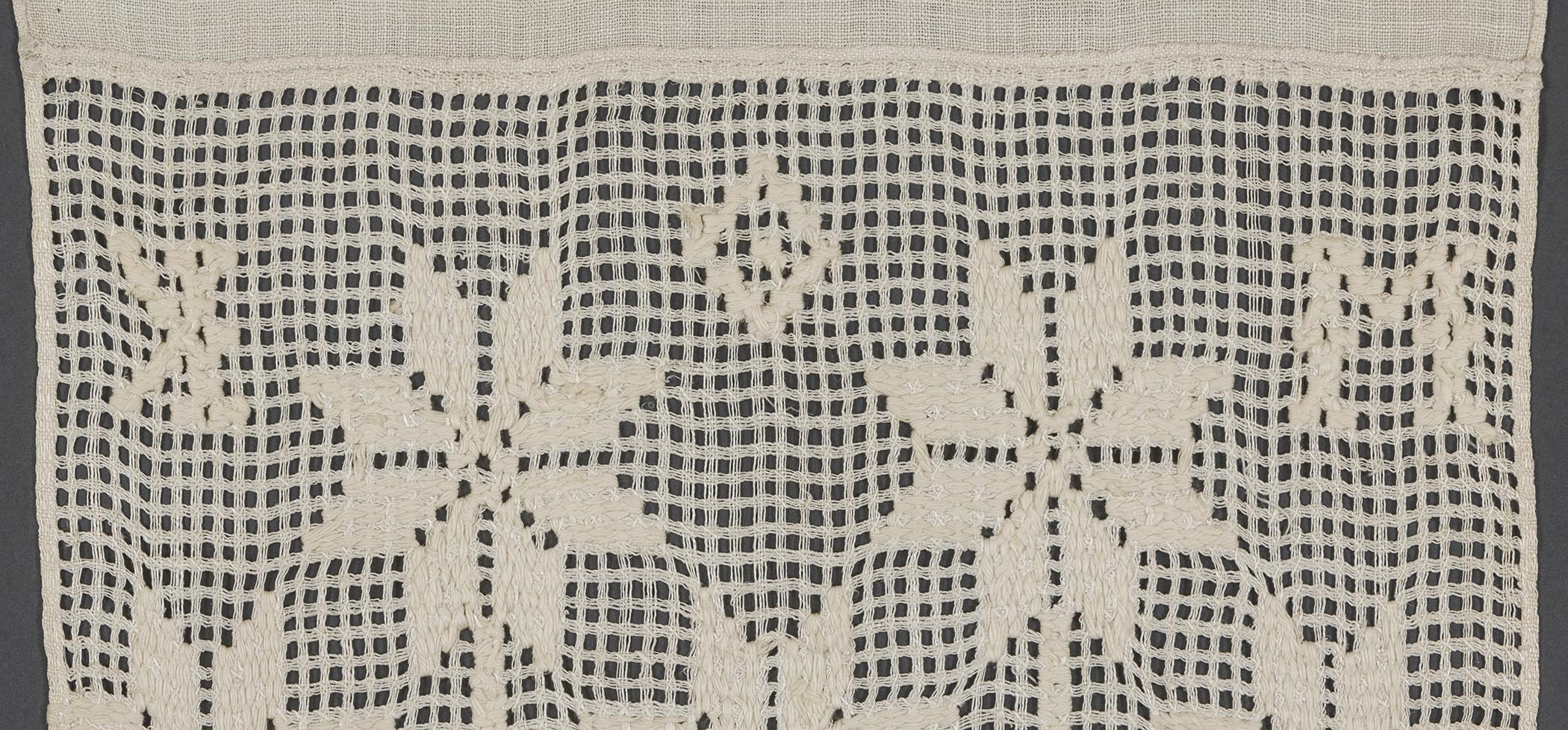 1969.1166 Towel, reverse, detail 21