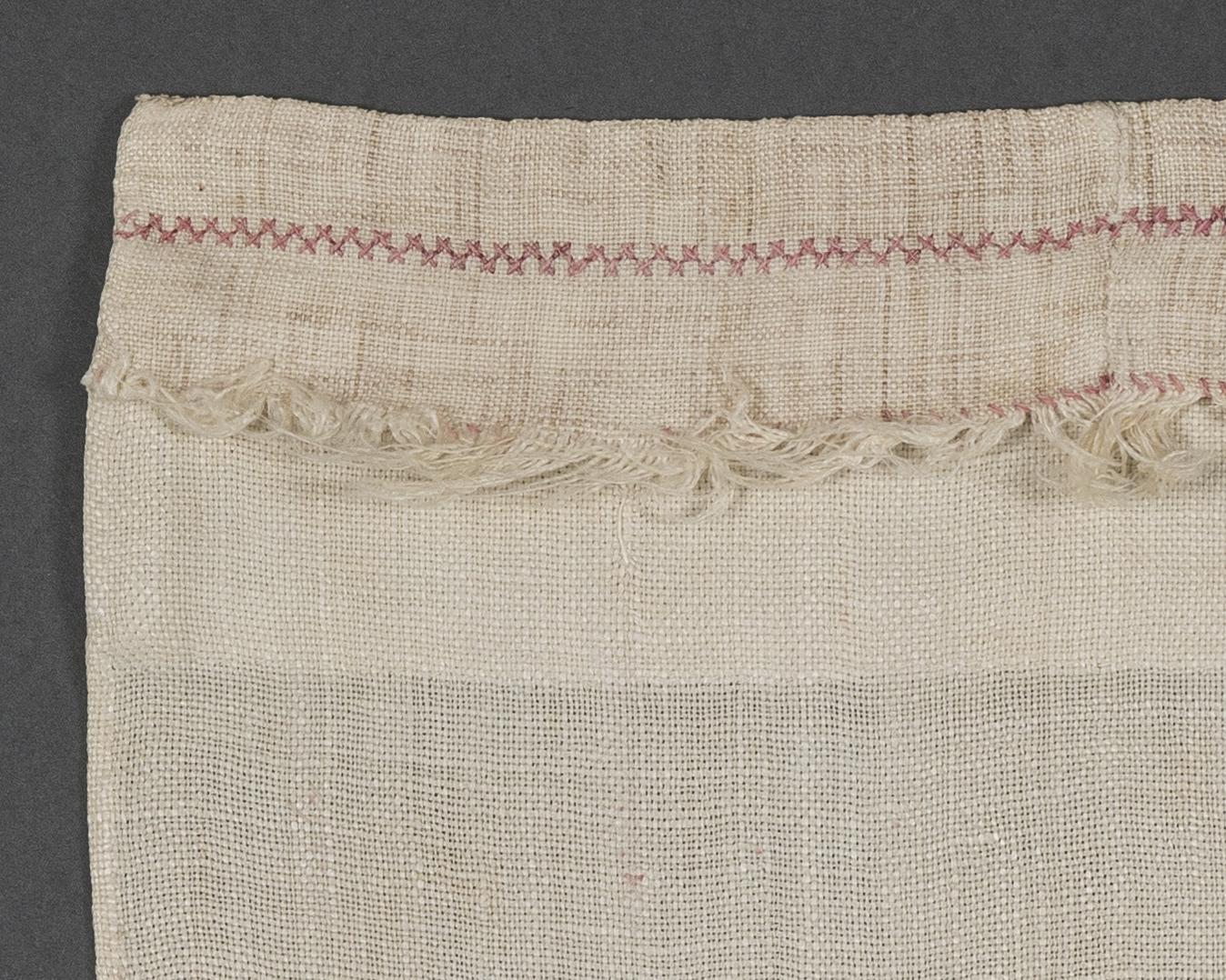 1969.1166 Towel, detail 6