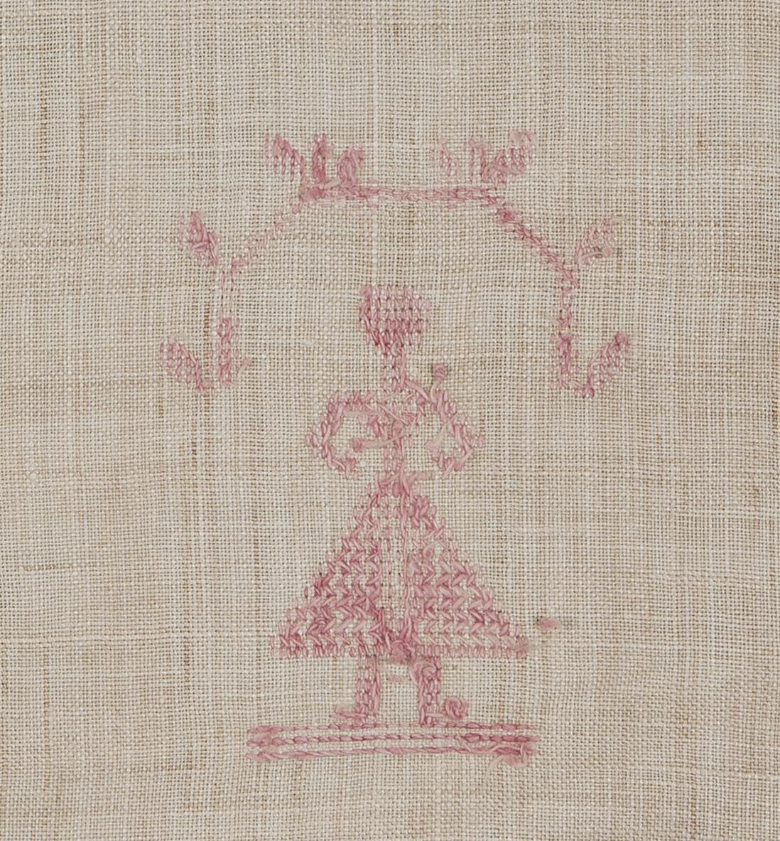 1969.1167 Towel, reverse, detail 3