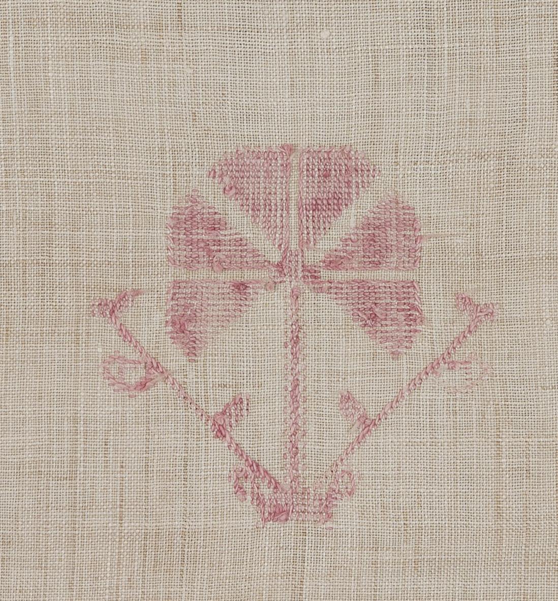 1969.1167 Towel, reverse, detail 4