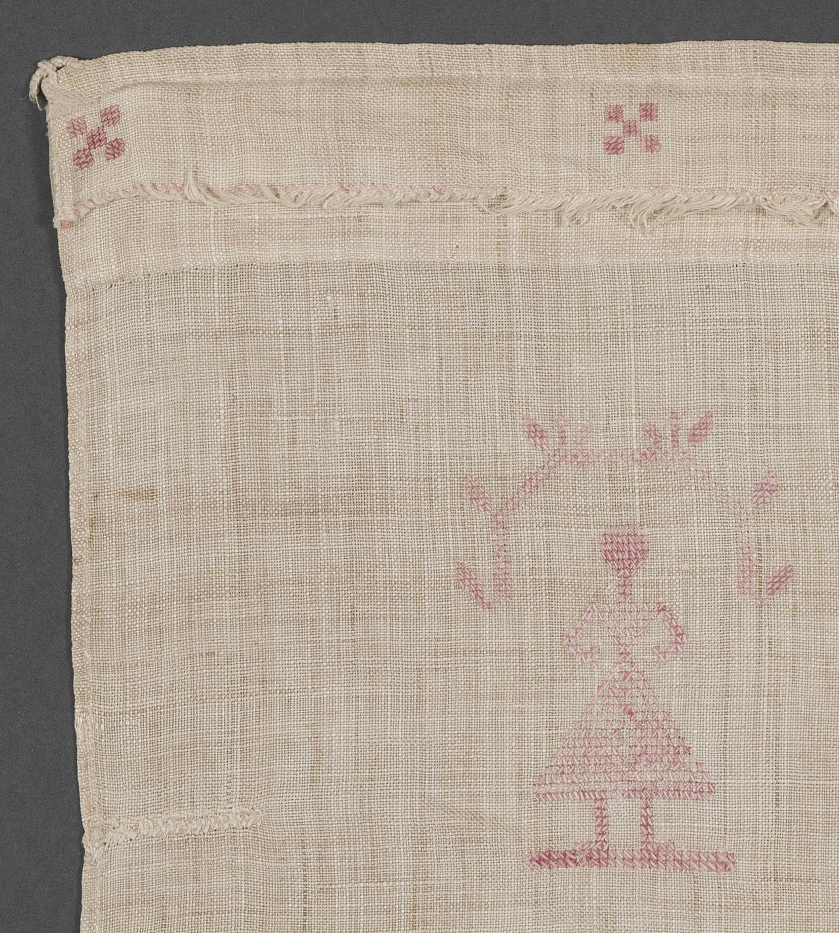1969.1167 Towel, detail 2