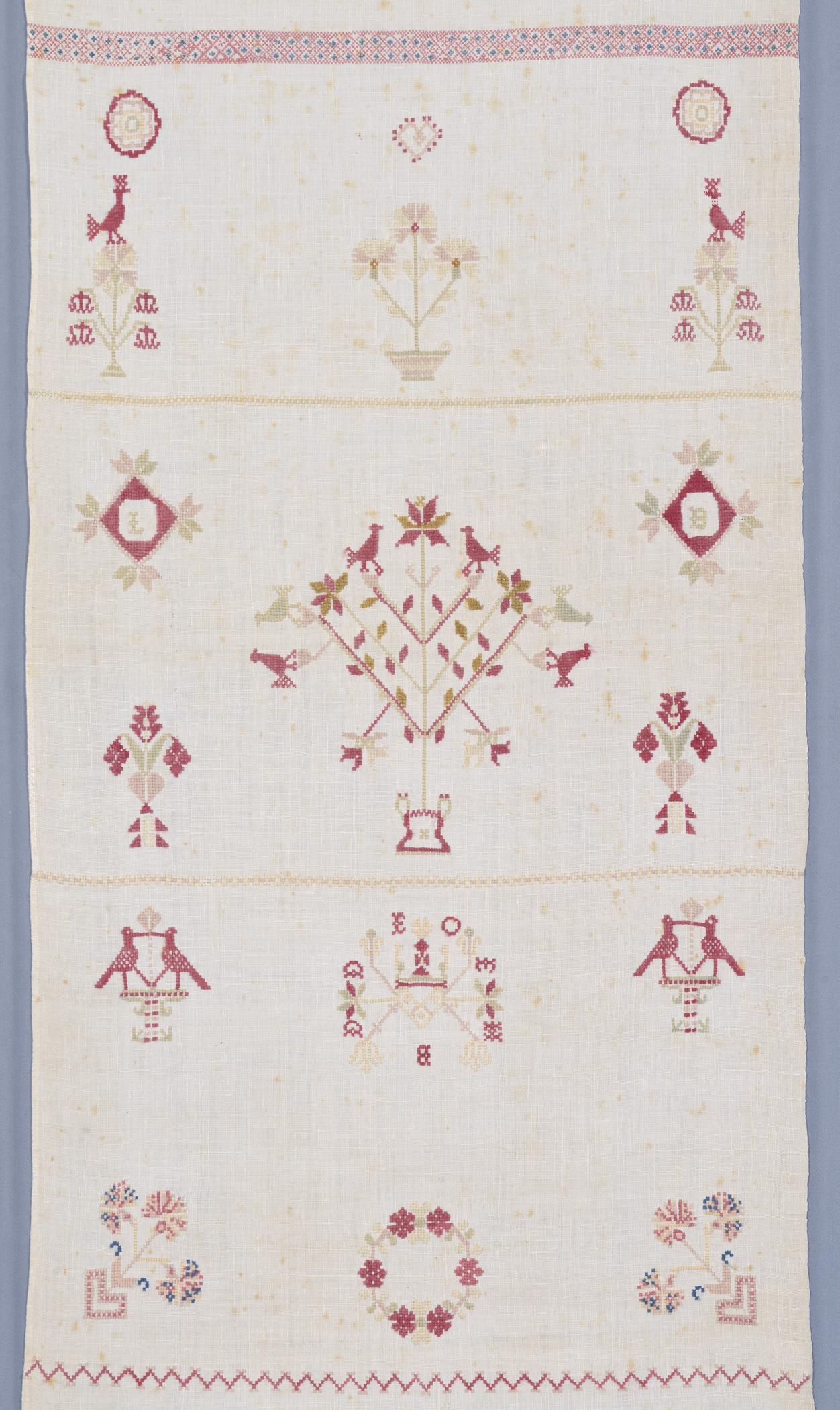 1969.1168 Towel, detail 2