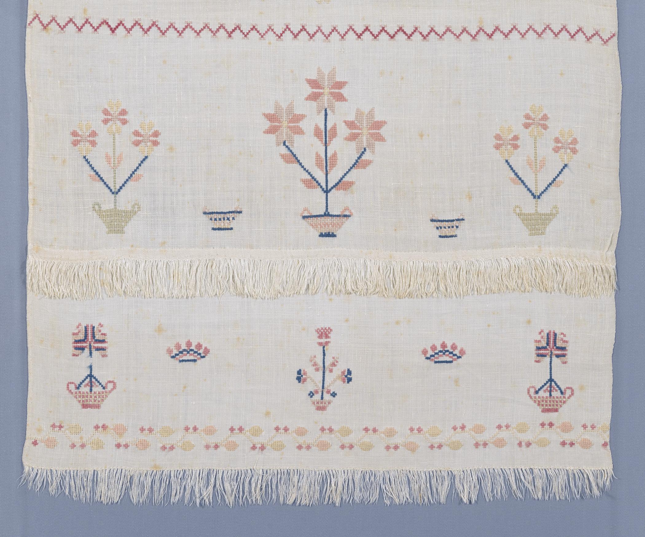 1969.1168 Towel, detail 3