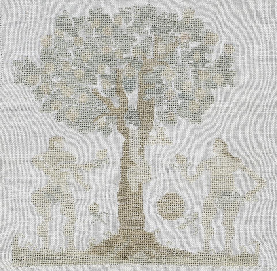 1969.1241 Sampler, Detail 10