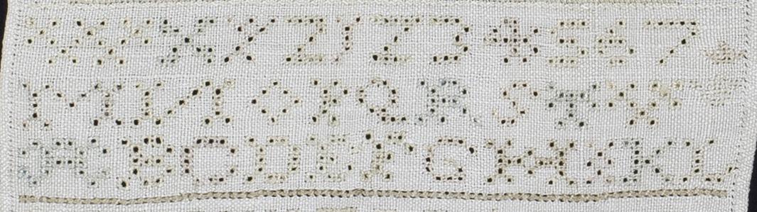 1969.1241 Sampler, Detail 11