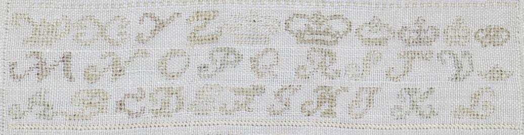 1969.1241 Sampler, Detail 13