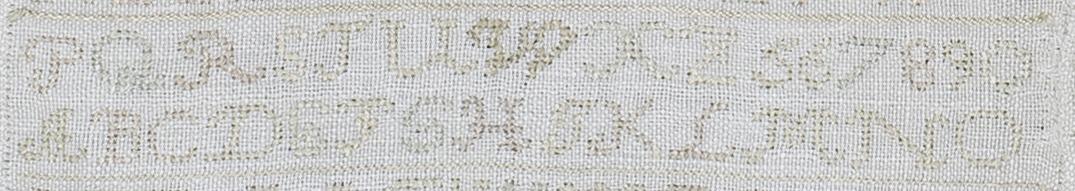 1969.1241 Sampler, Detail 16