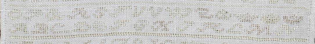 1969.1241 Sampler, Detail 17
