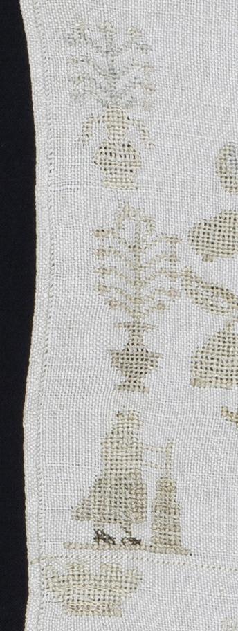 1969.1241 Sampler, Verso Detail 8