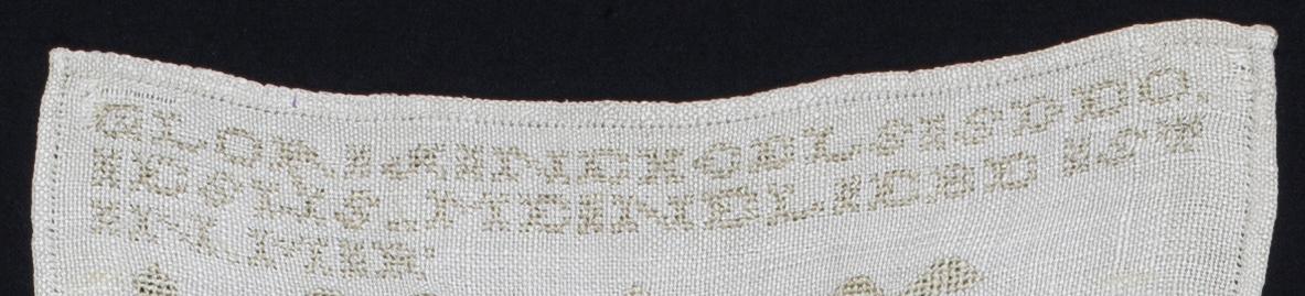 1969.1241 Sampler, Detail 5